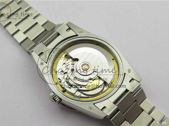 MiroTime 0521 Day-Date 36mm 128239 SS Crystal BP Best Edition Blue Crystal Marker Dial on SS President Bracelet A OdorResistant 2677